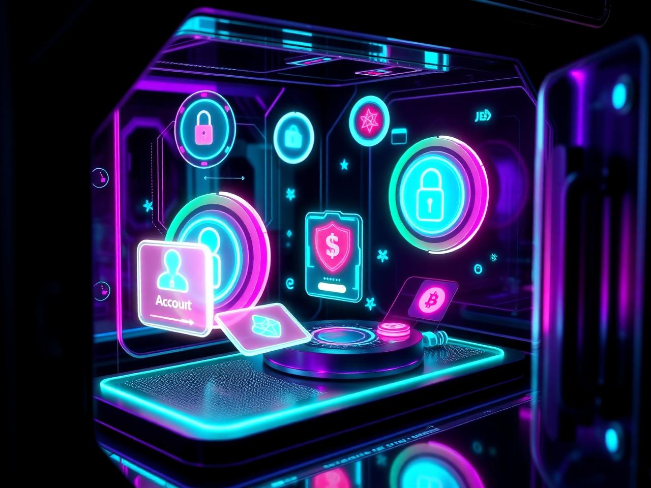 VENDORA digital asset vault visualization